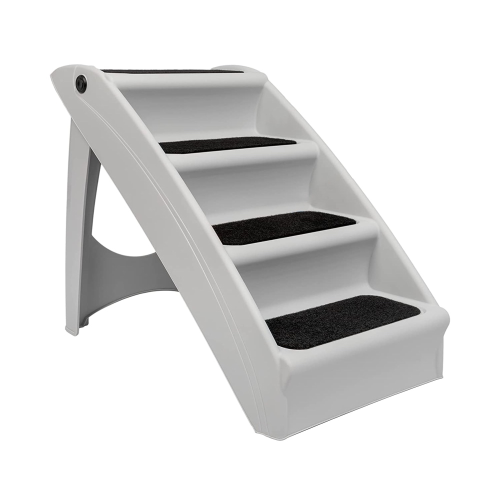 Folding Dog Stairs - Pet Steps Extra Large / Tan: image 8