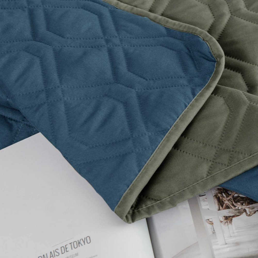 Waterproof Pet Dog Blanket - Sand And Stone Blue: image 4